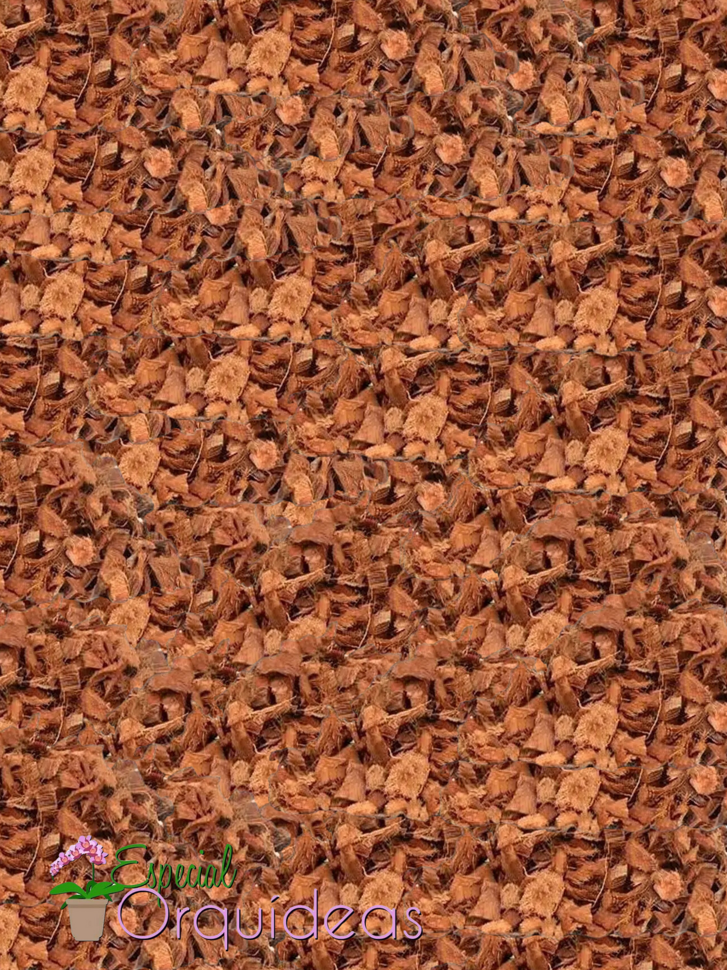 Chips De Coco Terral 4 Litros - Orquídeas, Terrário, e outras plantas
