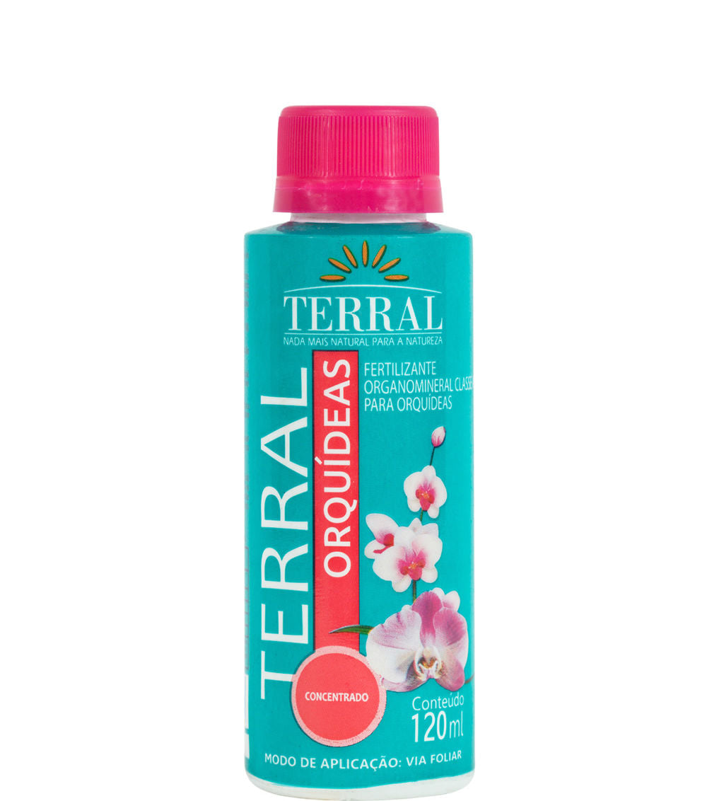 Fertilizante Orgânico Para Orquídea Concentrado ótimo produto 120ml-Terral