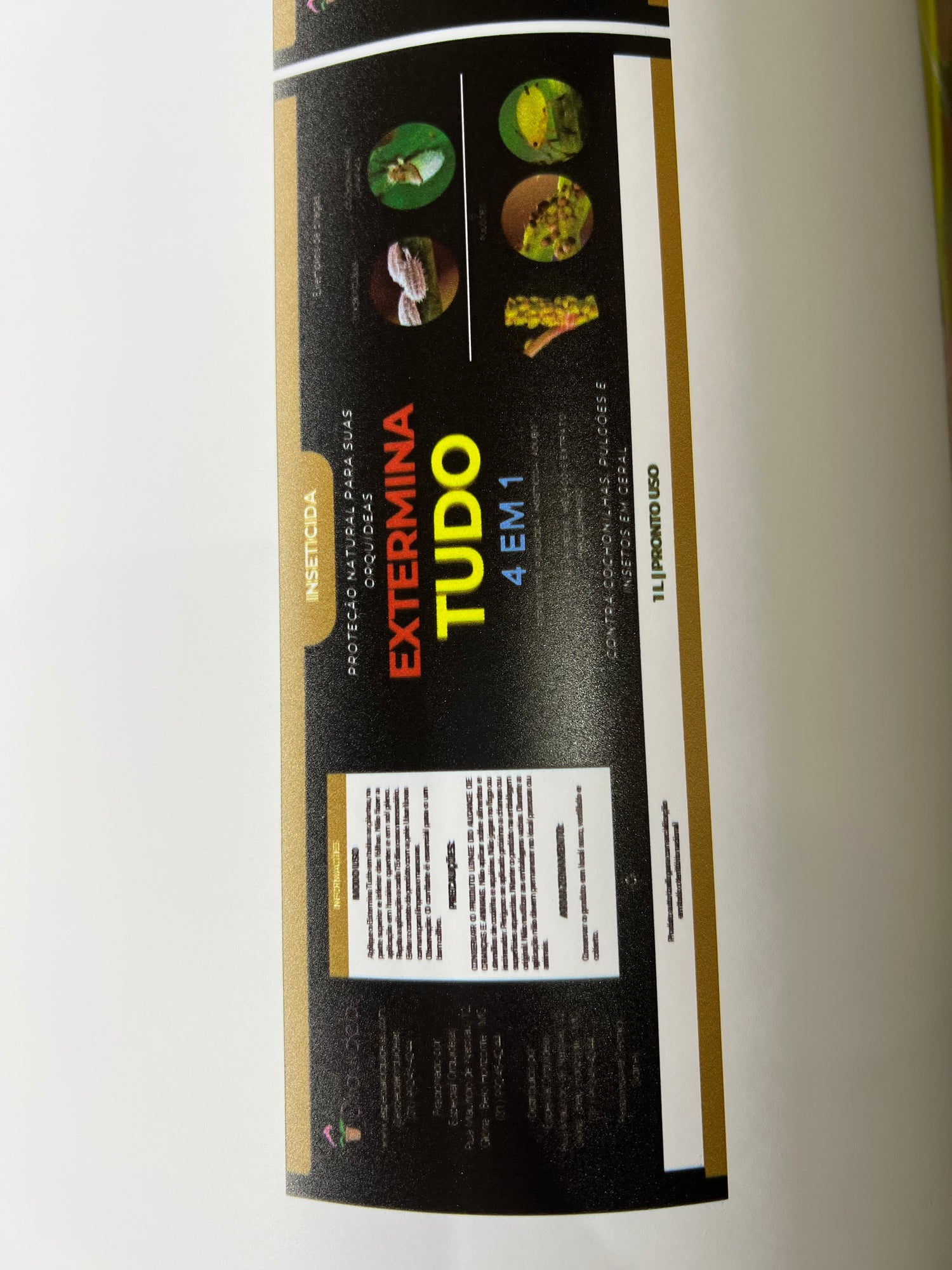 Extermina tudo combate insetos fungos repelentes e adubo