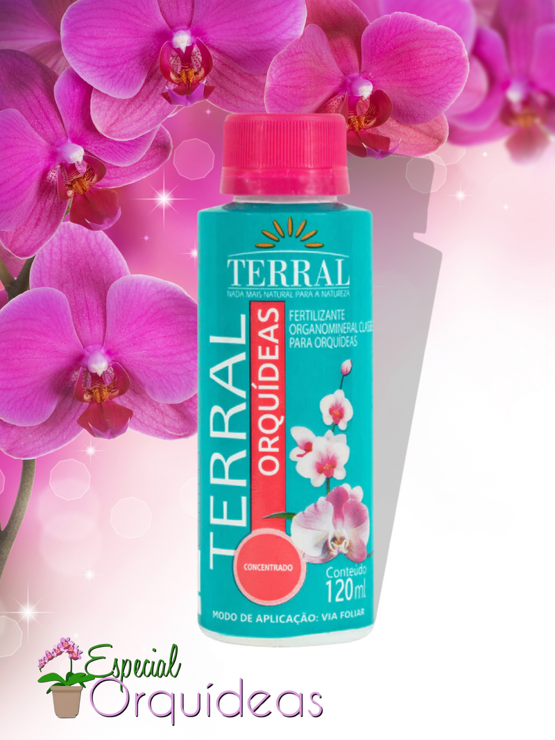 Fertilizante Orgânico Para Orquídea Concentrado ótimo produto 120ml-Terral