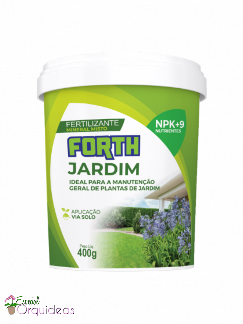 ADUBO FERTILIZANTE FORTH JARDIM 400g ORIGINAL