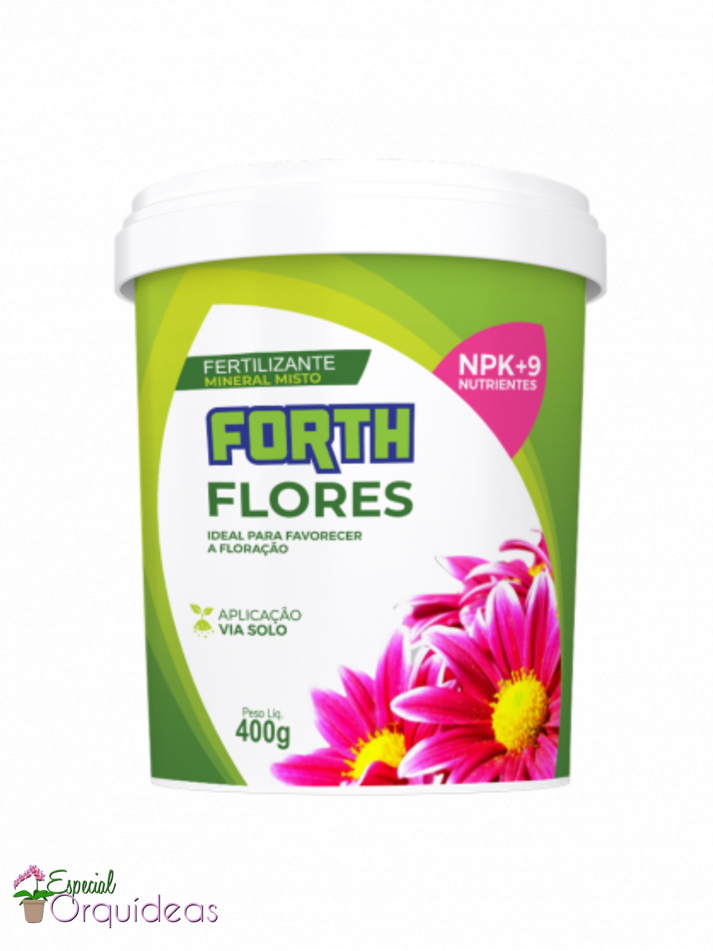 ADUBO FERTILIZANTE FORTH FLORES 400g ORIGINAL