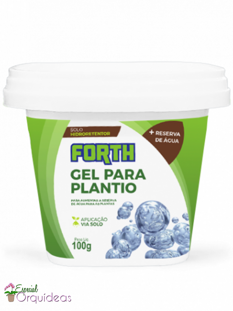 FORTH GEL PARA PLANTIO-HIDROGEL DE ÁGUA-100g