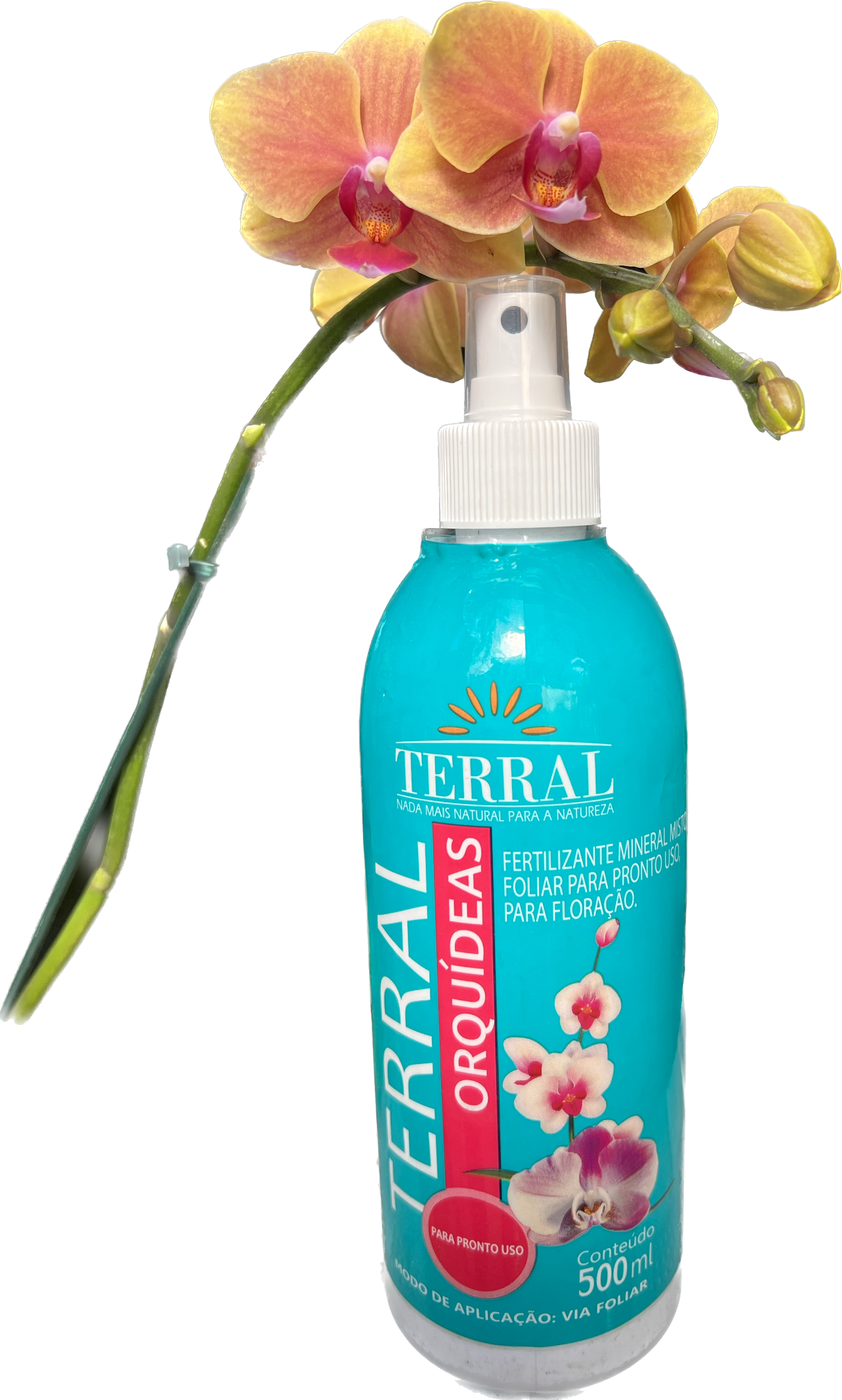 Fertilizante Foliar Terral Orquídeas 500ml - Pronto para uso Spray