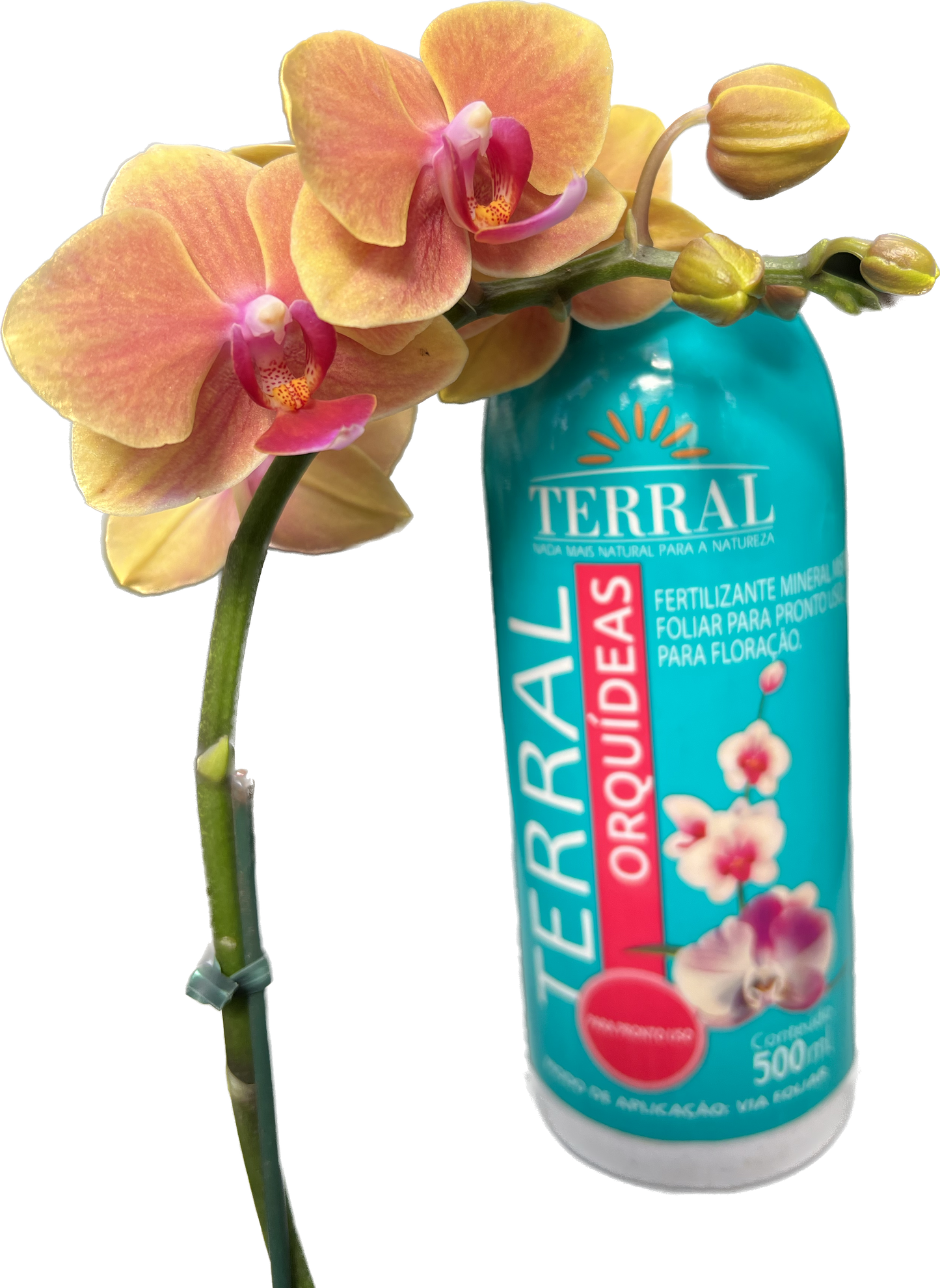 Fertilizante Foliar Terral Orquídeas 500ml - Pronto para uso Spray