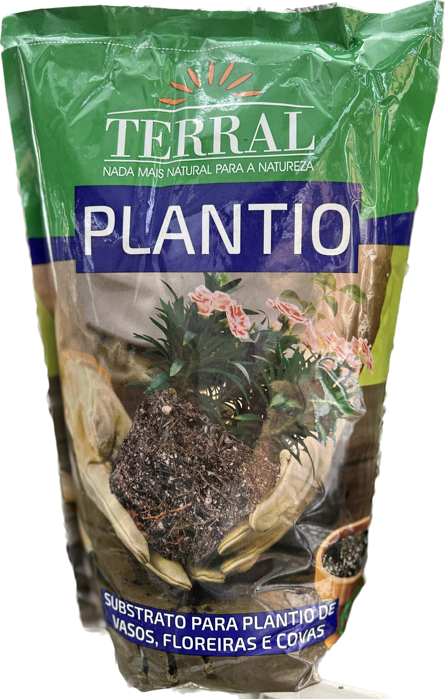 Substrato Para Plantio de Vasos, Floreiras - TERRAL 3 Litros