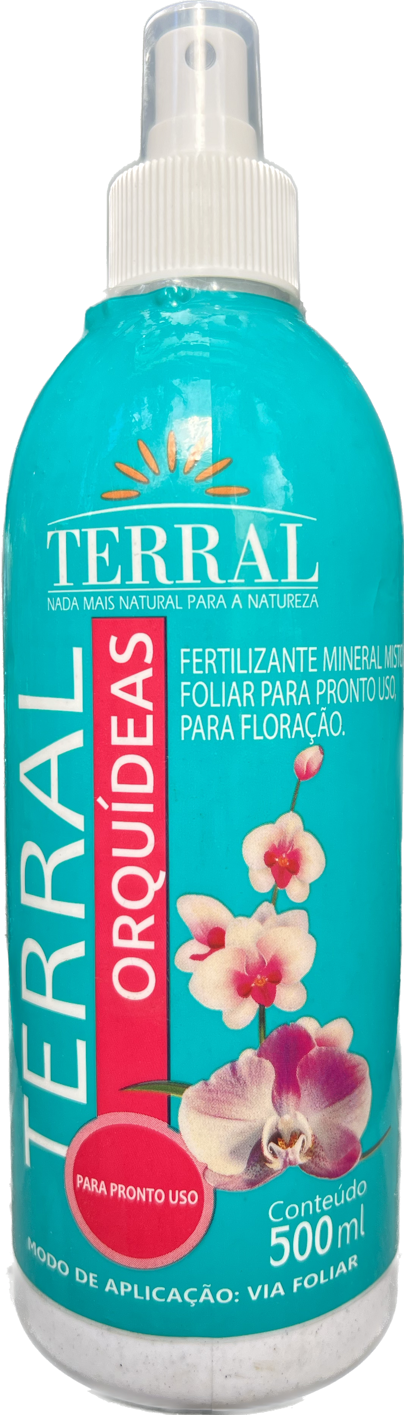 Fertilizante Foliar Terral Orquídeas 500ml - Pronto para uso Spray