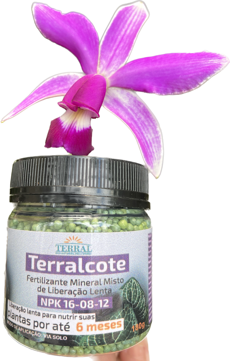 TERRALCOTE PLUS 6M 180g – Fertilizante de Liberação lenta - Terral