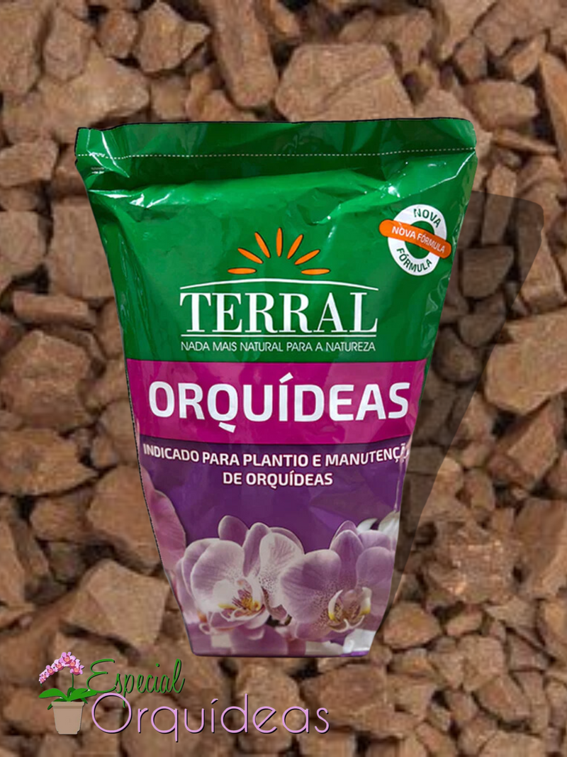 Substrato Para Orquídeas  Pacote 500gm- TERRAL